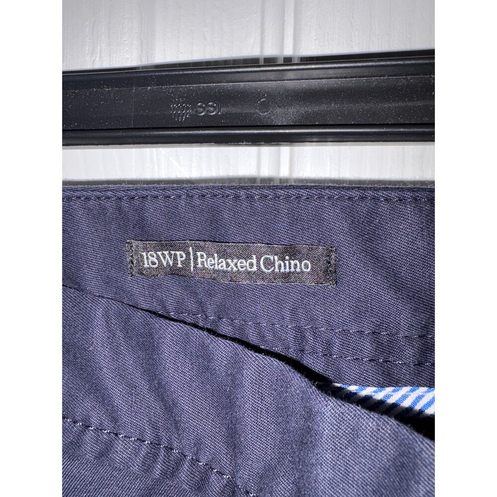 Talbots navy blue cropped relaxed chino size 18W petite 1375_A2 - Picture 4 of 6